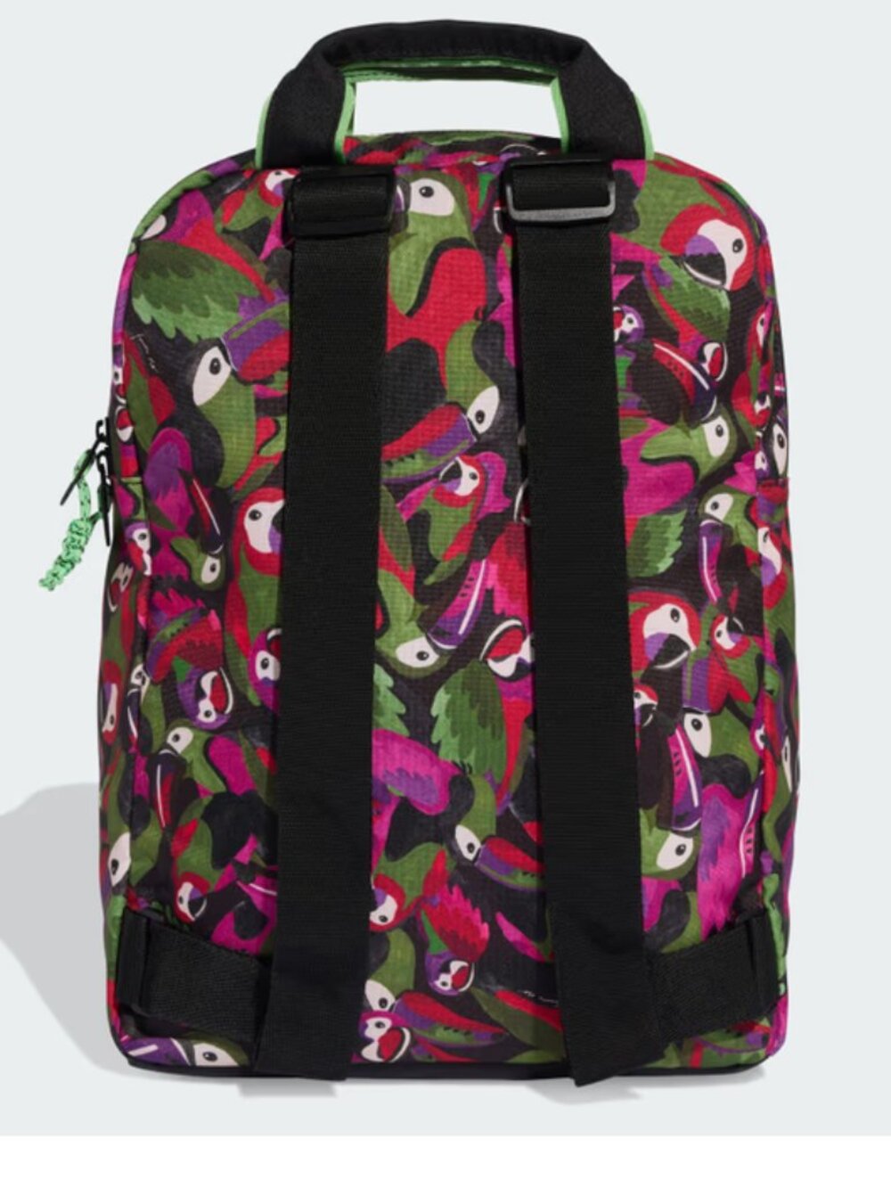 Adidas x Farm Rio Tropical Print Backpack Purple Black - Picture 9 of 9